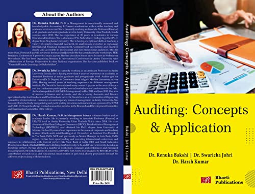 Auditing : Concepts & Application - Dista
