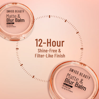 Swiss Beauty Matte & Blur Balm Prep + Prime - Distacart