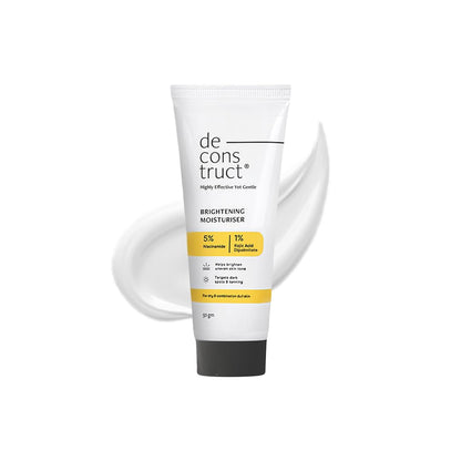 Deconstruct Niacinamide Brightening Face Moisturizer 5% Niacinamide + 1% Kojic Acid + 5% Vitamin C - Distacart