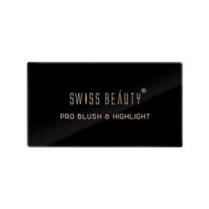 Swiss Beauty Pro Blush & Highlight - Shade 04 - Distacart
