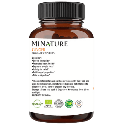 Minature Ginger Organic Capsule