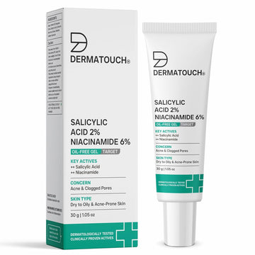 Dermatouch Salicylic Acid 2% & Niacinamide 6% Oil-Free Gel - Distacart