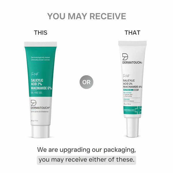 Dermatouch Salicylic Acid 2% & Niacinamide 6% Oil-Free Gel