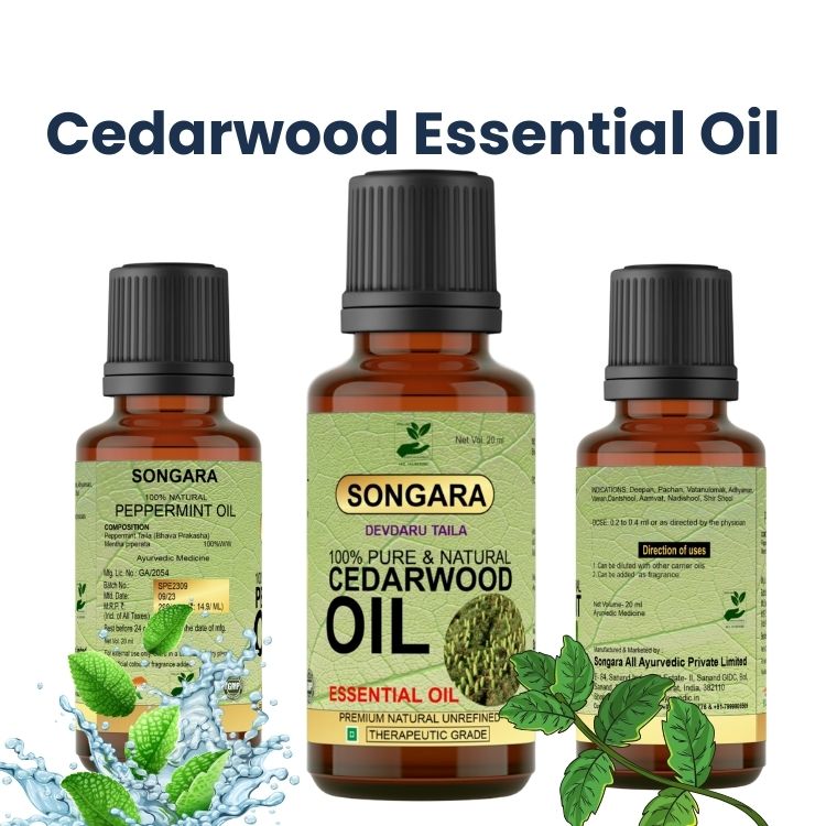 Songara Cedarwood Essential Oil - Dista
