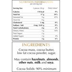 Thumbnail for Lindt Excellence 90% Cocoa Dark Supreme Chocolate - Dista