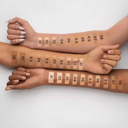 MARS Cosmetics SPF50 PA++++ High Coverage Liquid Foundation - 2 - Distacart