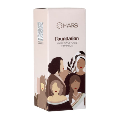 MARS Cosmetics SPF50 PA++++ High Coverage Liquid Foundation - 2 - Distacart