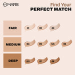Thumbnail for MARS Cosmetics SPF50 PA++++ High Coverage Liquid Foundation - 3