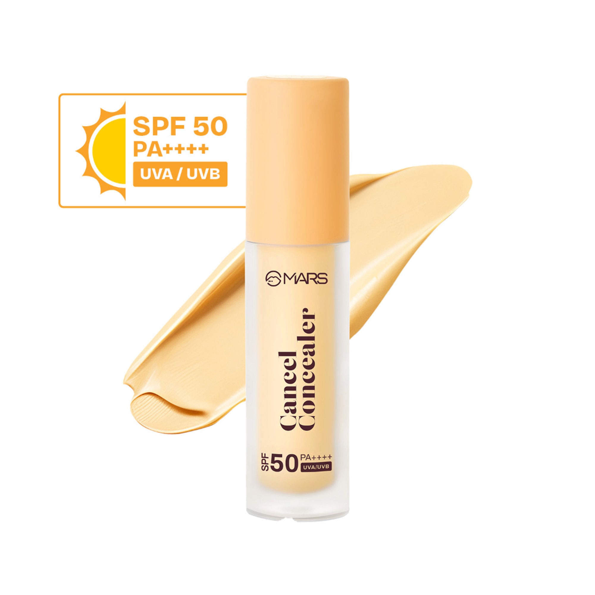 MARS SPF 50 PA++++ Cancel Concealer - 02 Yellow