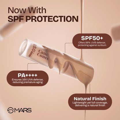 MARS Cosmetics SPF 50 PA++++ Cancel Concealer - 05 Sandstone - Distacart