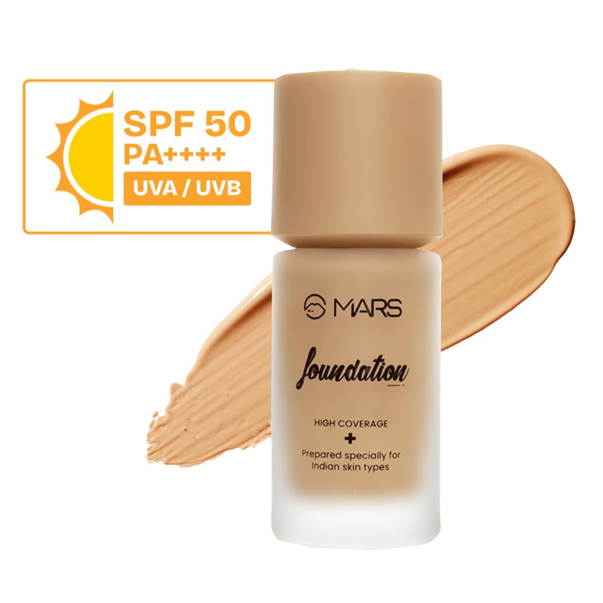 MARS SPF50 PA++++ High Coverage Liquid Foundation - 5.5