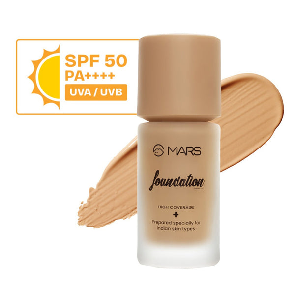 MARS SPF50 PA++++ High Coverage Liquid Foundation - 6.5