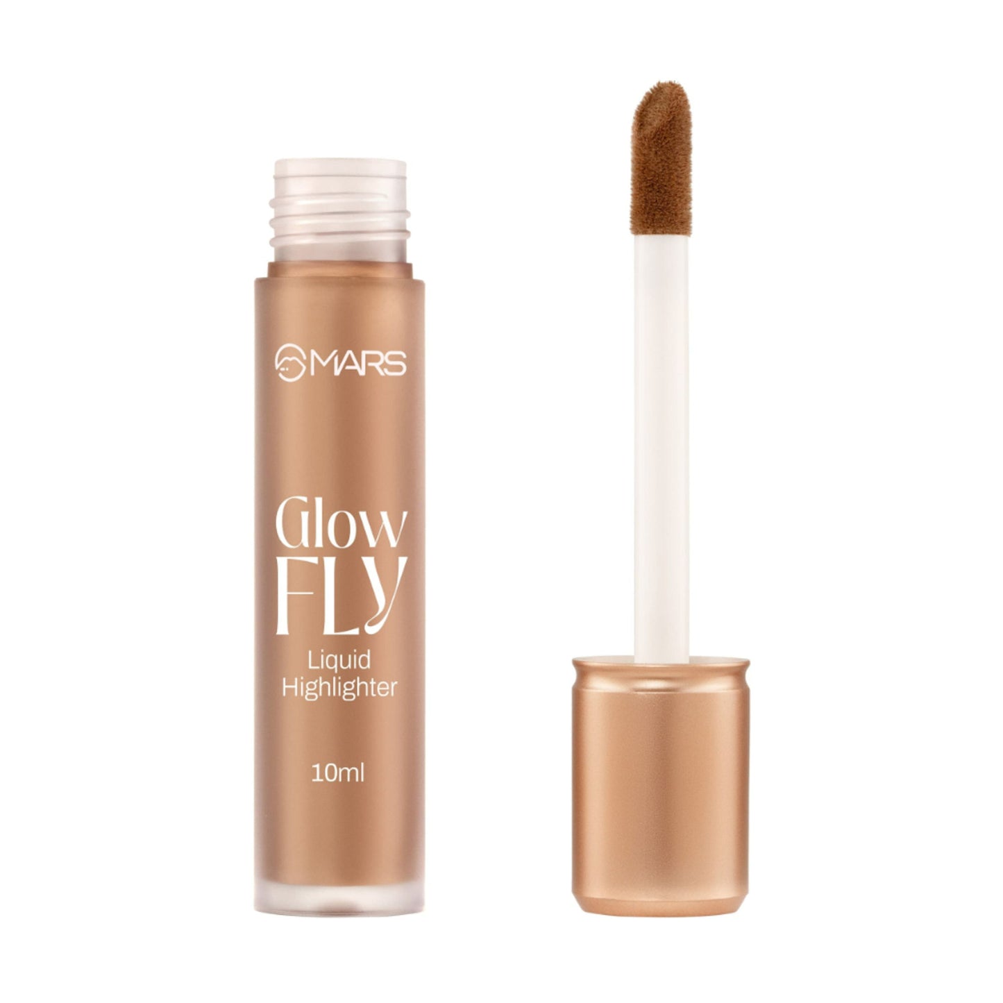 MARS Cosmetics Glow Fly Liquid Highlighter - 03-Winged Gold - Distacart