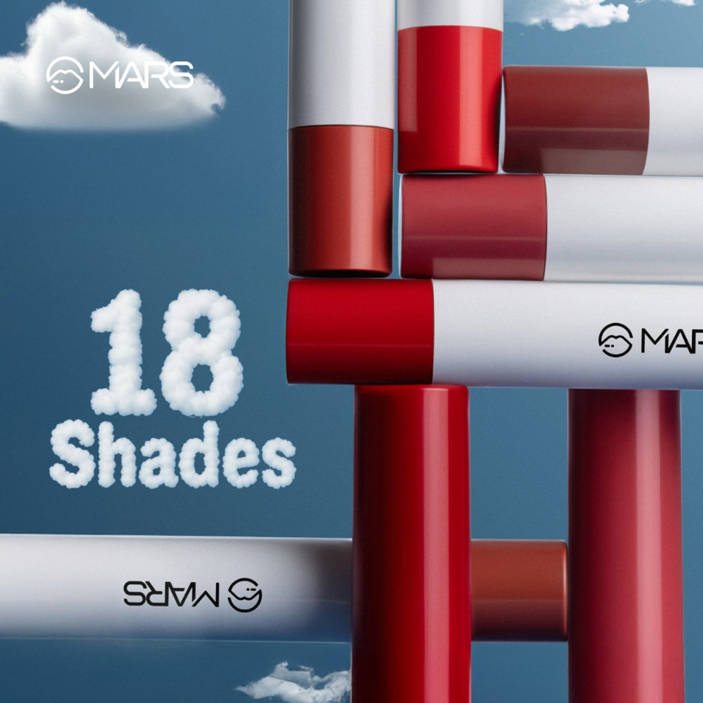 MARS Cosmetics Cloud Kiss Soft - Matte Lip Crayon - 14 Petal Drift - Distacart