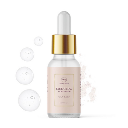 Milky Moon Face Glow Night Serum Dark Spot & Brightening Face Serum - Dista