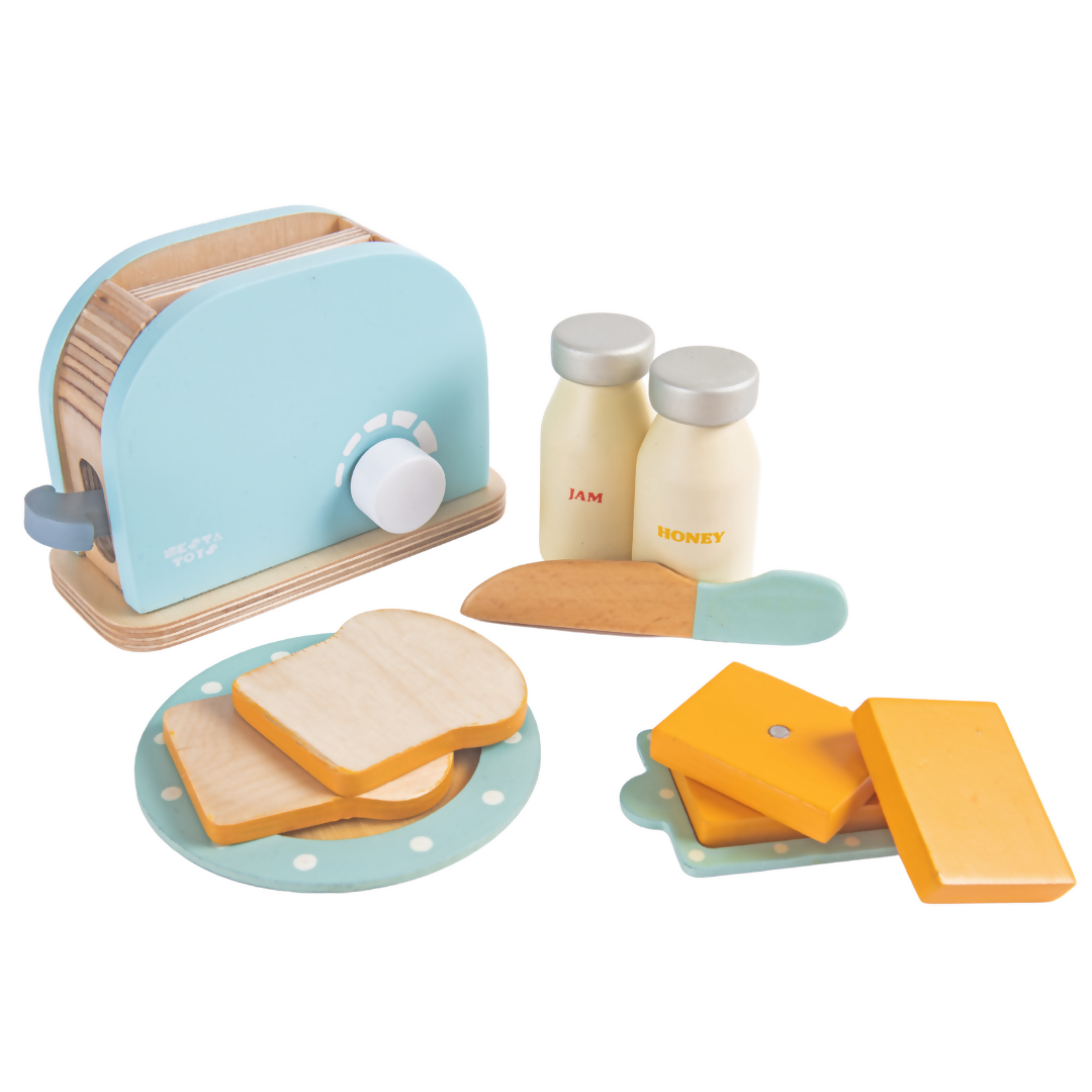 Wooden Bread Toaster Toy (1)
