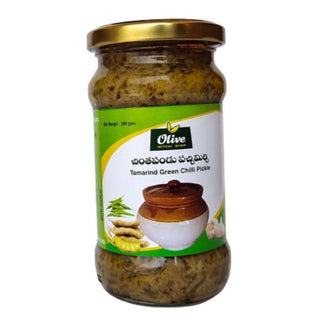 Olive Mithai Chintakaya Greenchilli Pickle - Distacart