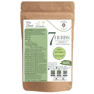 Satvi Wellness 7 Herbs | Diabetic Wellness | Herbal Drink Mix | Satvi Dia Drink - Distacart
