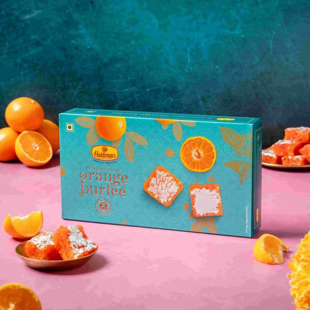 Haldiram's Orange Burfee - Distacart
