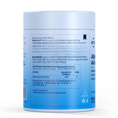 Setu Alpha Lipoic Acid 300 mg Tablets - Distacart
