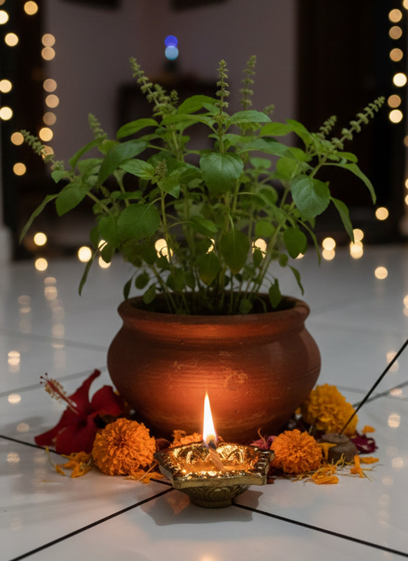 Wood estate Crafted From Metal Designer Diya - Distacart