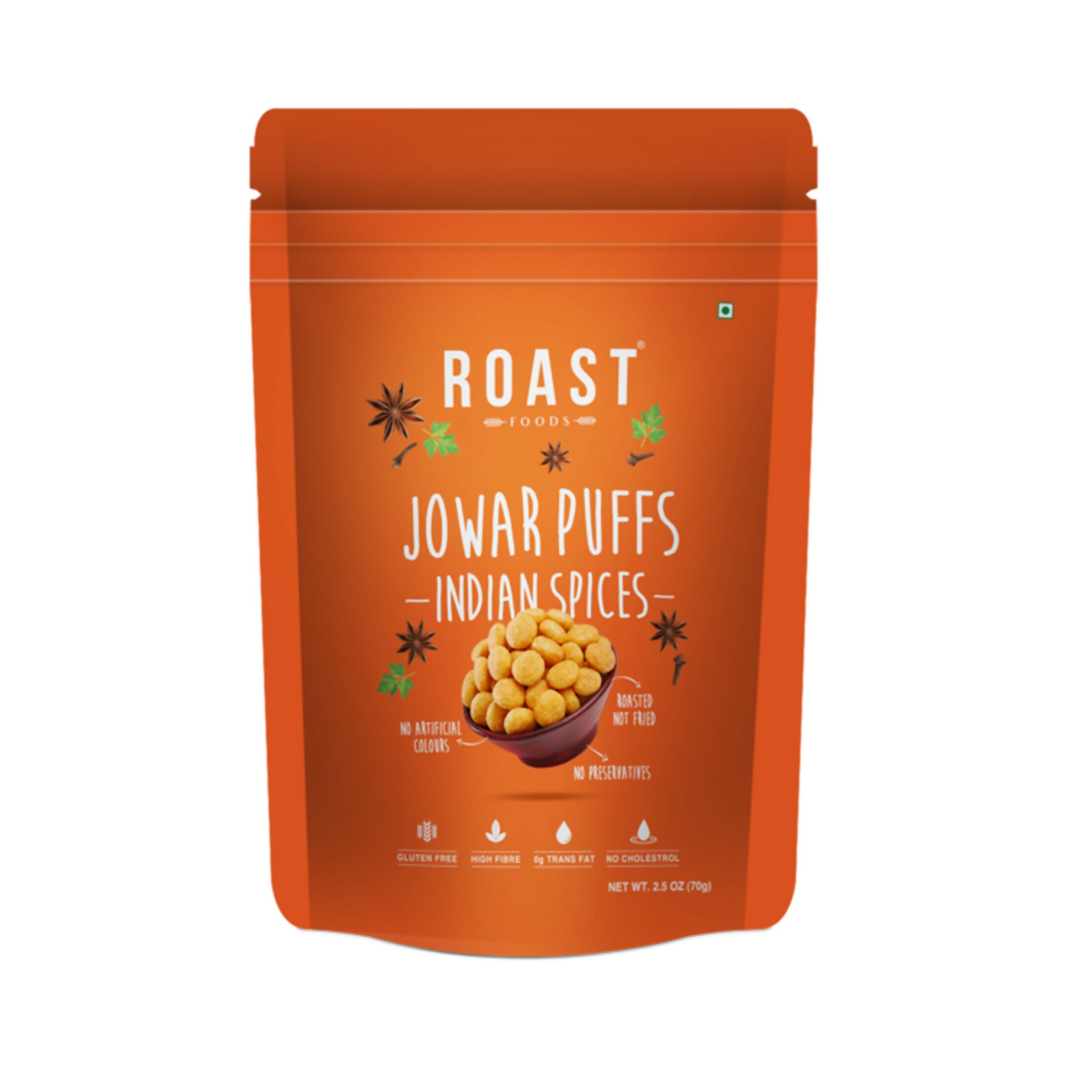 Roast Foods Jowar Puff Indian Spices - Distacart