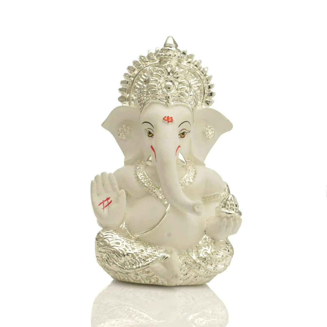 Collectible India Ganesha Idol Silver Plated - Distacart