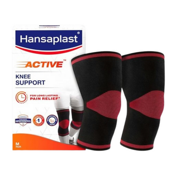 Hansaplast Active Knee Support for Men & Women (Pair) - Distacart