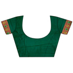 Thumbnail for Joban Fashion Dark Green Banarasi Soft Silk Woven Saree