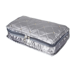 Thumbnail for Asmaani 7 Pocket Grey Satin Jewellery Kit