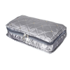 Asmaani 7 Pocket Grey Satin Jewellery Kit - Distacart