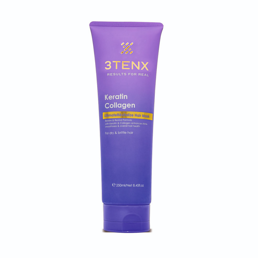 3TENX Keratin Collagen UltimateRevitalize Hair Mask For Dry & Brittle Hair - Distacart
