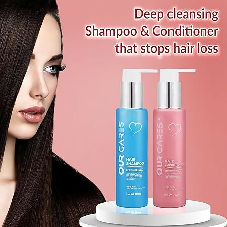 Our Cares Hair Fall Shampoo & Conditioner - Combo - Distacart