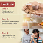 Thumbnail for Herby Angel Super Gro Nutrition Drink Mix for Kids, Chocolate Flavour