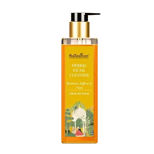 Rajasthan Herbals Herbal Facial Cleanser with Kashmiri Saffron & Neem