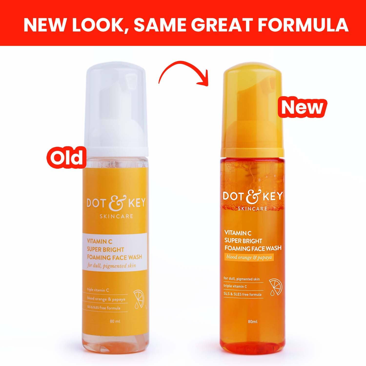 Dot & Key Vitamin C Super Bright Foaming Face Wash