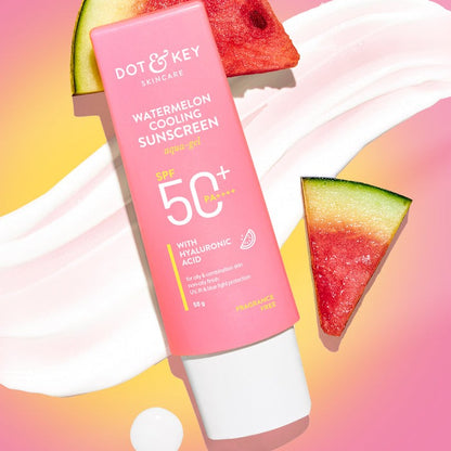Dot & Key Skincare Watermelon Cooling Sunscreen SPF 50+ PA++++ - Distacart
