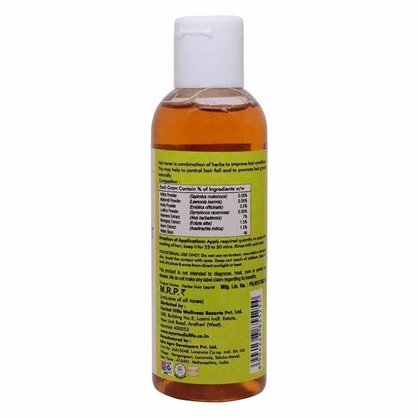 Ayurvedic Life Herbo Hair Toner - Distacart