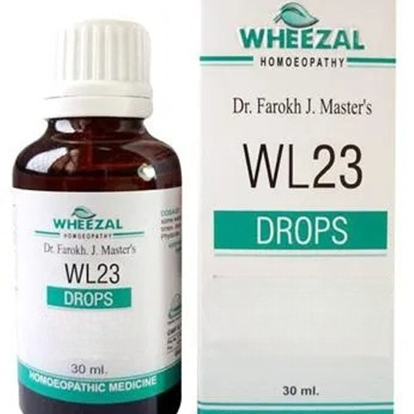 Wheezal Homeopathy WL-23 Drops - Distacart