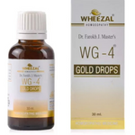 Thumbnail for Wheezal Homeopathy WG-4 Gold Drops - Distacart