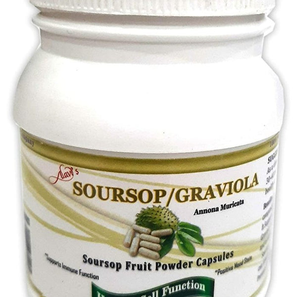 Alavi Graviola/Soursop Fruit Dry Powder Capsules - Distacart