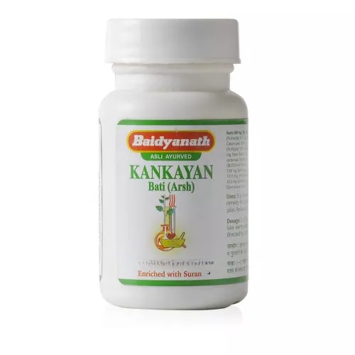 Baidyanath Jhansi Kankayan Bati (Arsh) - Distacart