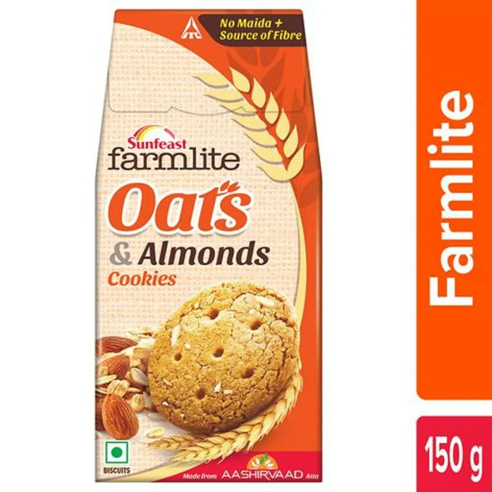 Sunfeast Farmlite Oats and Almonds - Distacart