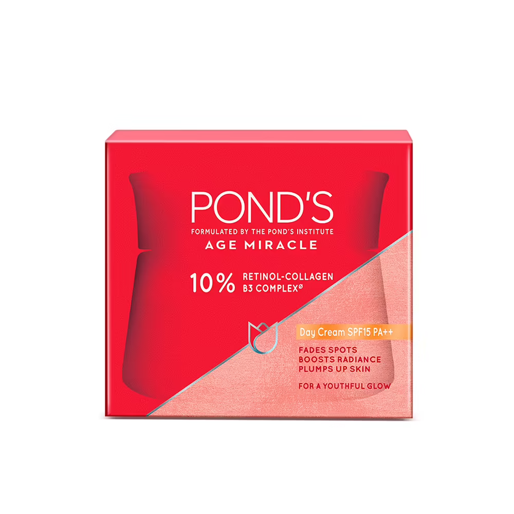 Ponds Dreamflower Fragrant Talcum Powder Pink Lily And Age Miracle Wrinkle Corrector SPF 18 PA++ Day Cream - Distacart
