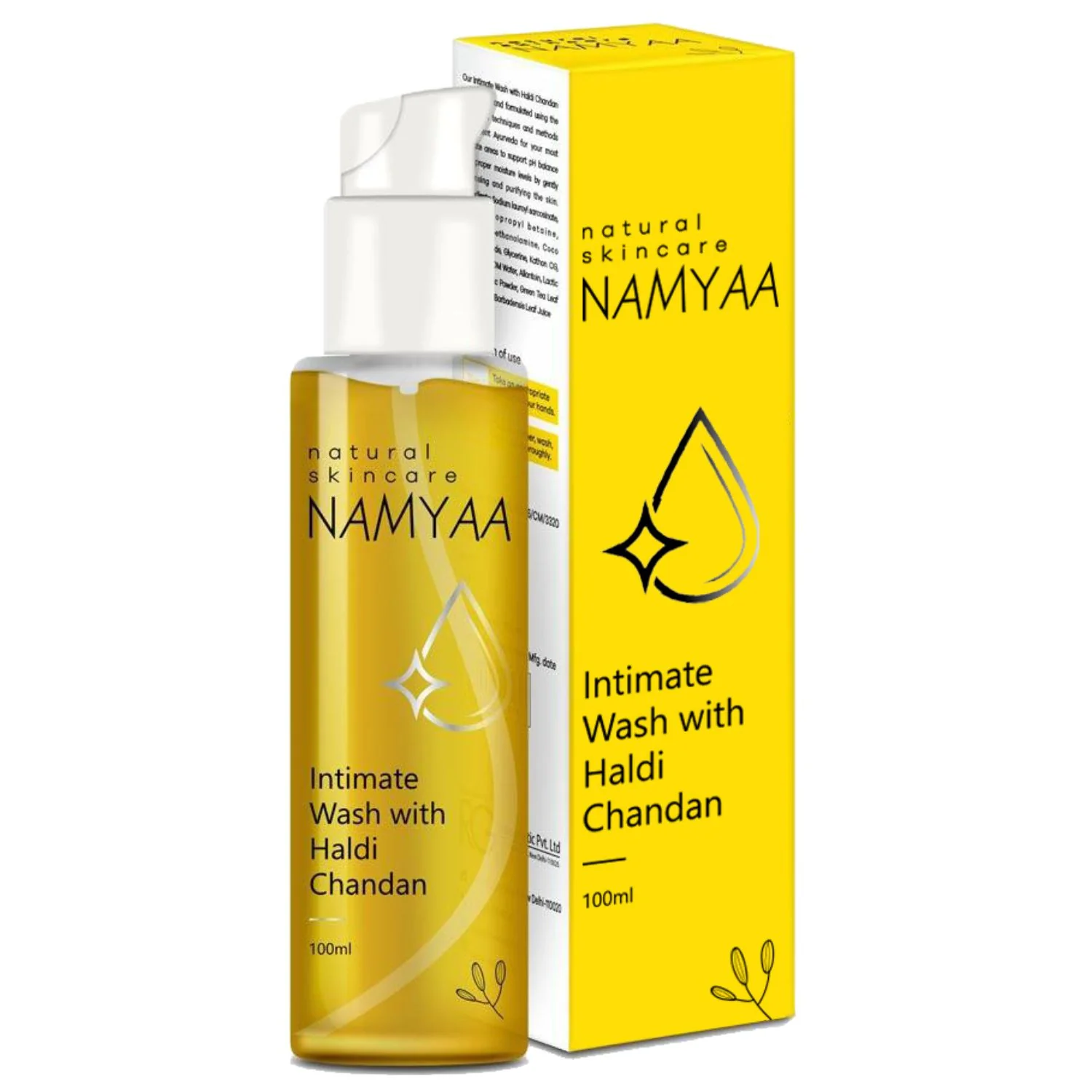 Namyaa Haldi Chandan Intimate Hygiene Wash - Distacart