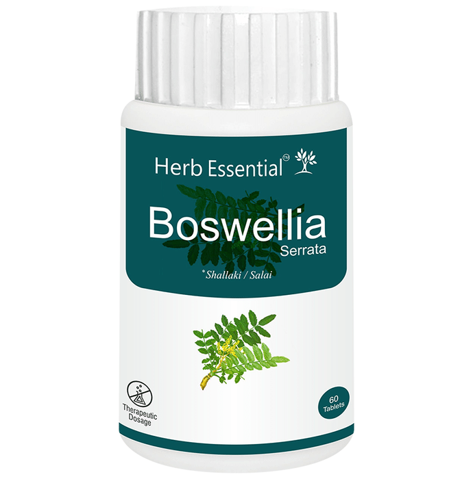 Herb Essential Boswellia Serrata Tablets - Distacart