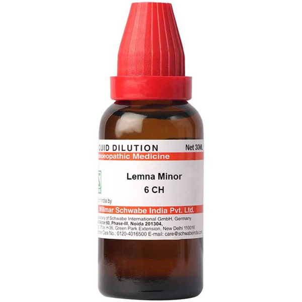 Dr. Willmar Schwabe India Lemna Minor Dilution - Distacart