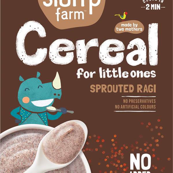 Slurrp Farm Sprouted Ragi Cereal For Little ones - Distacart