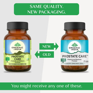 Organic India Prostate Care 60 Capsules - Distacart