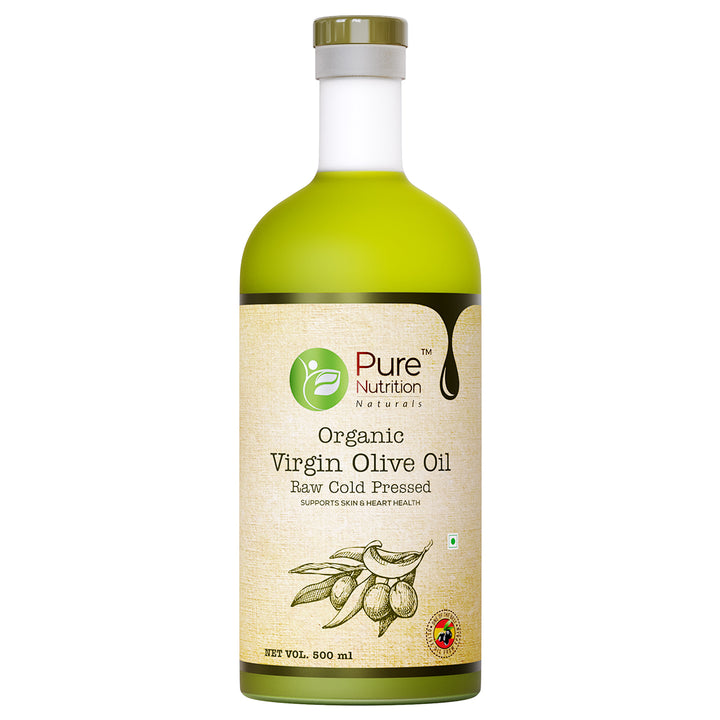 Pure Nutrition Raw Cold Pressed Virgin Olive Oil - Distacart